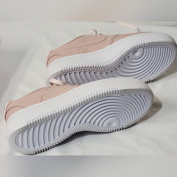 Nike Court Vision Alta Leather Platform Pink Women’s Size 10 Vintage 80's - Picture 8 of 9